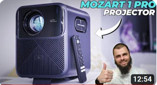 Wanbo Mozart 1 Pro Projector Unboxing I Review I 4K YouTube I HDR L1 I Speakers I 60FPS Gaming test