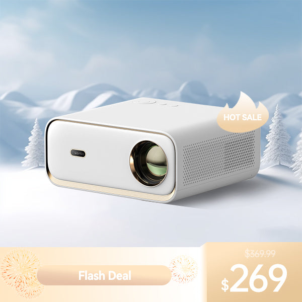 Flash Deal-Wanbo X5 Projector Auto Focus High Brightness-Free shipping