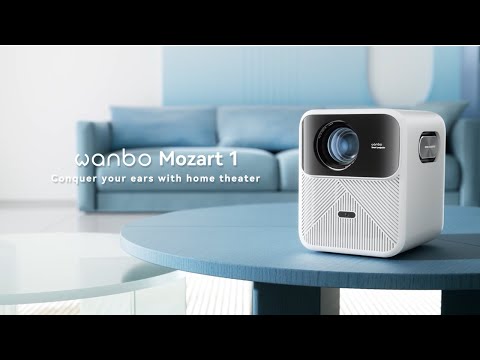 Wanbo Mozart 1  Projector PixelPro 5.0 full closed optical | 8W*2 Full-frequency speakers