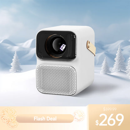 Flash Deal-Wanbo T6 MAX Projector 2+16G Android 9.0 Mini LED Portable